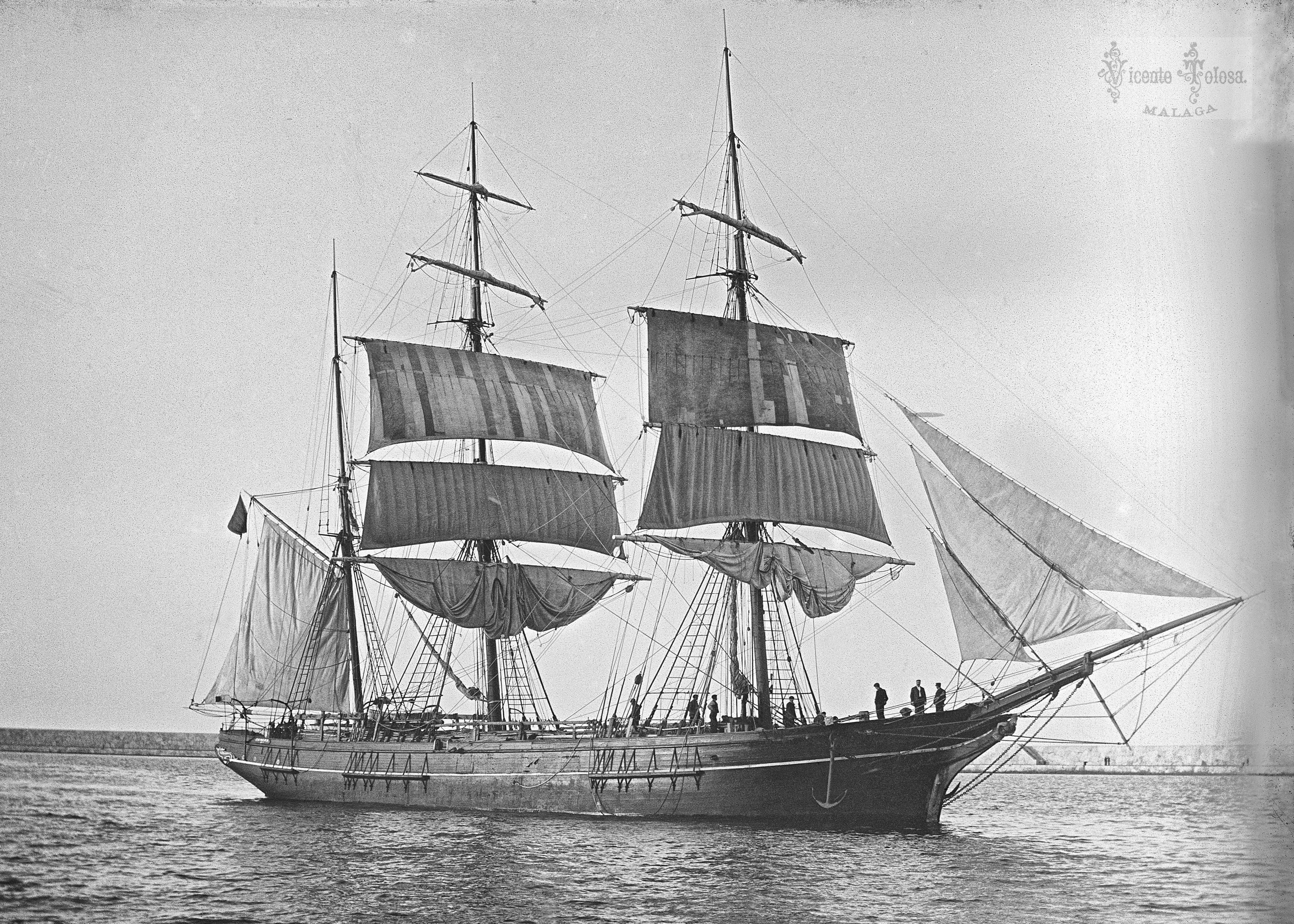 Malaga: Anibal, 1904. (6,5 x 9 cm)