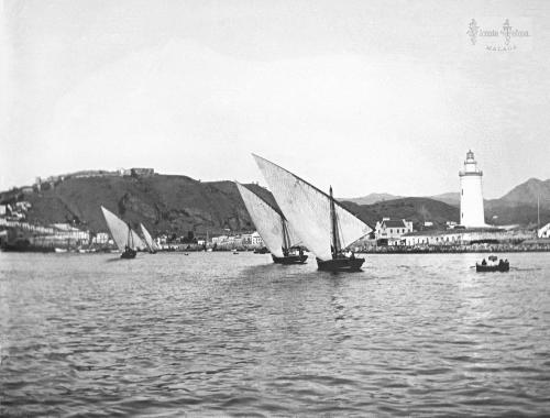 Malaga: Pareja del bou. 1904