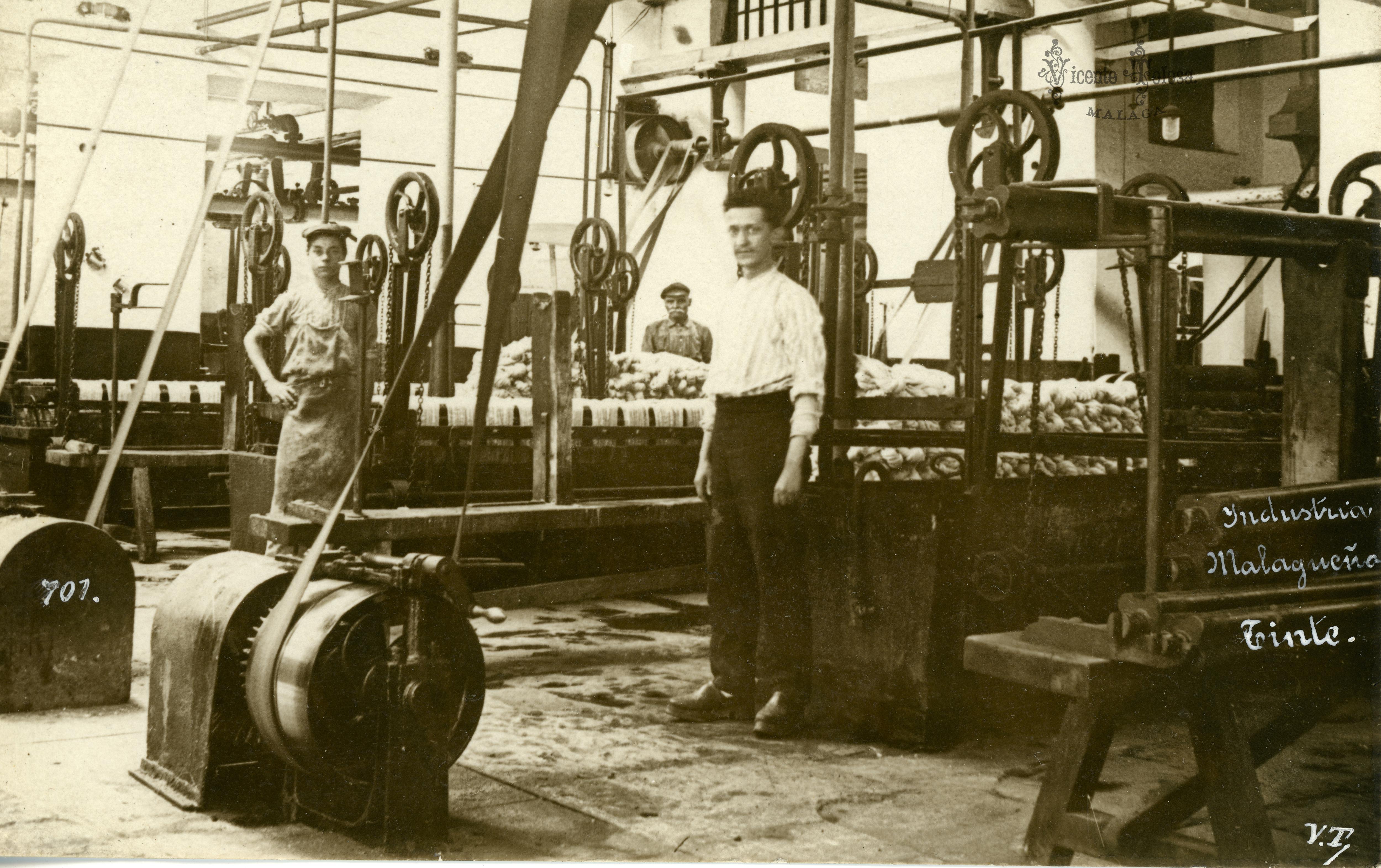 Malaga: Industria Malaguena. Tinte, 1907