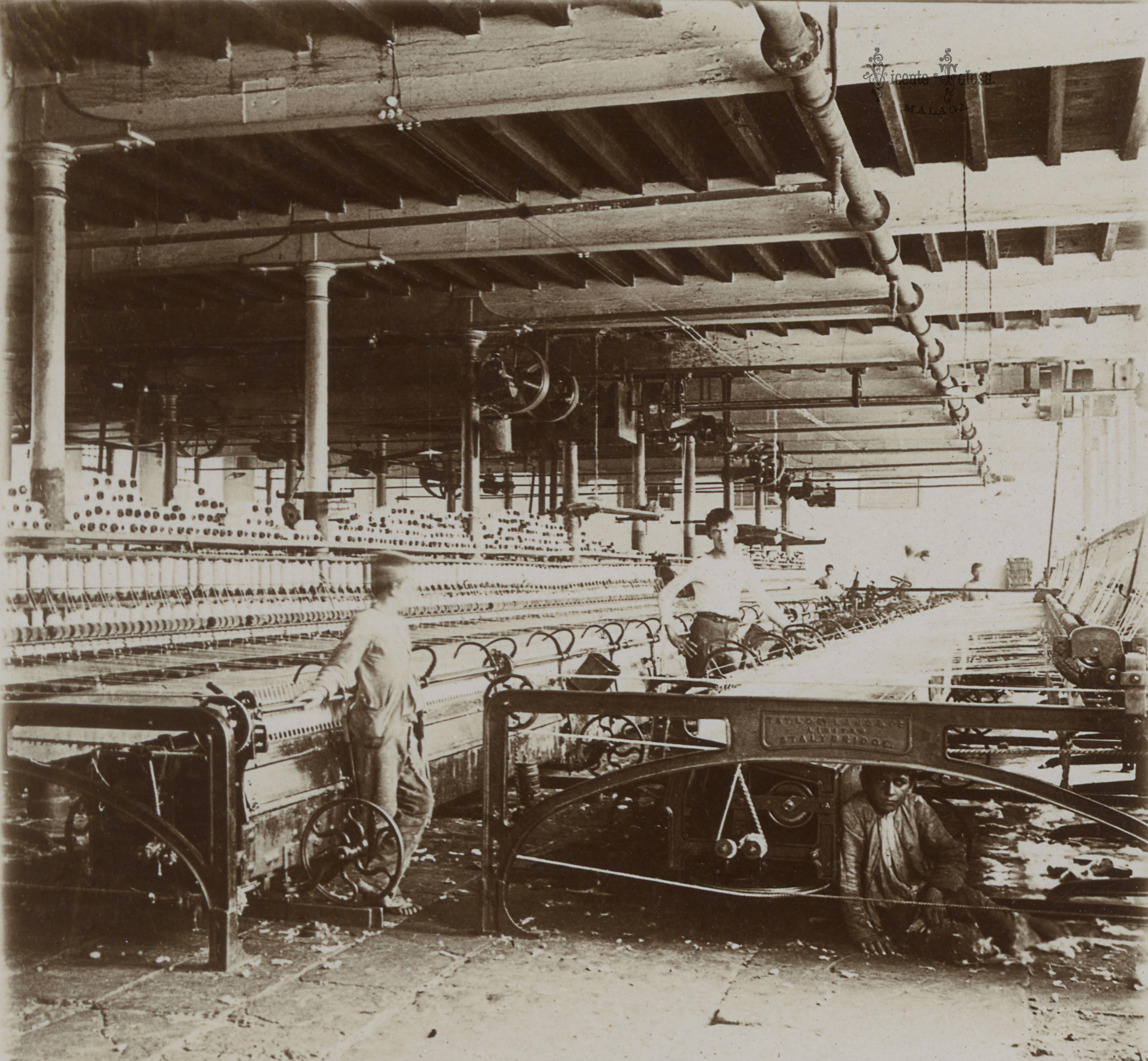 Málaga: Industria Malagueña.1907. (copia en papel)