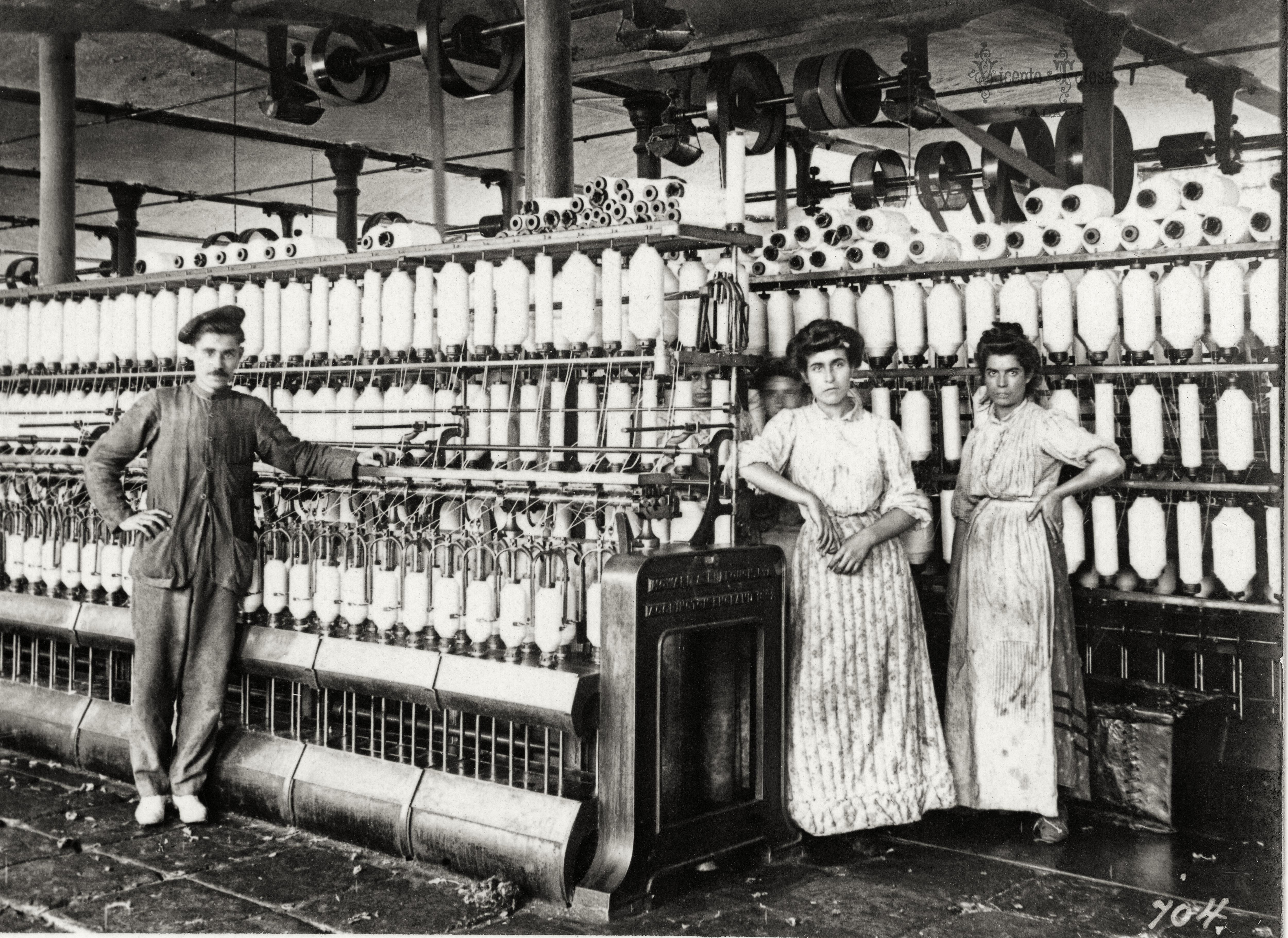 Malaga: Industria Malaguena. Hilados,1907. (copia en papel)