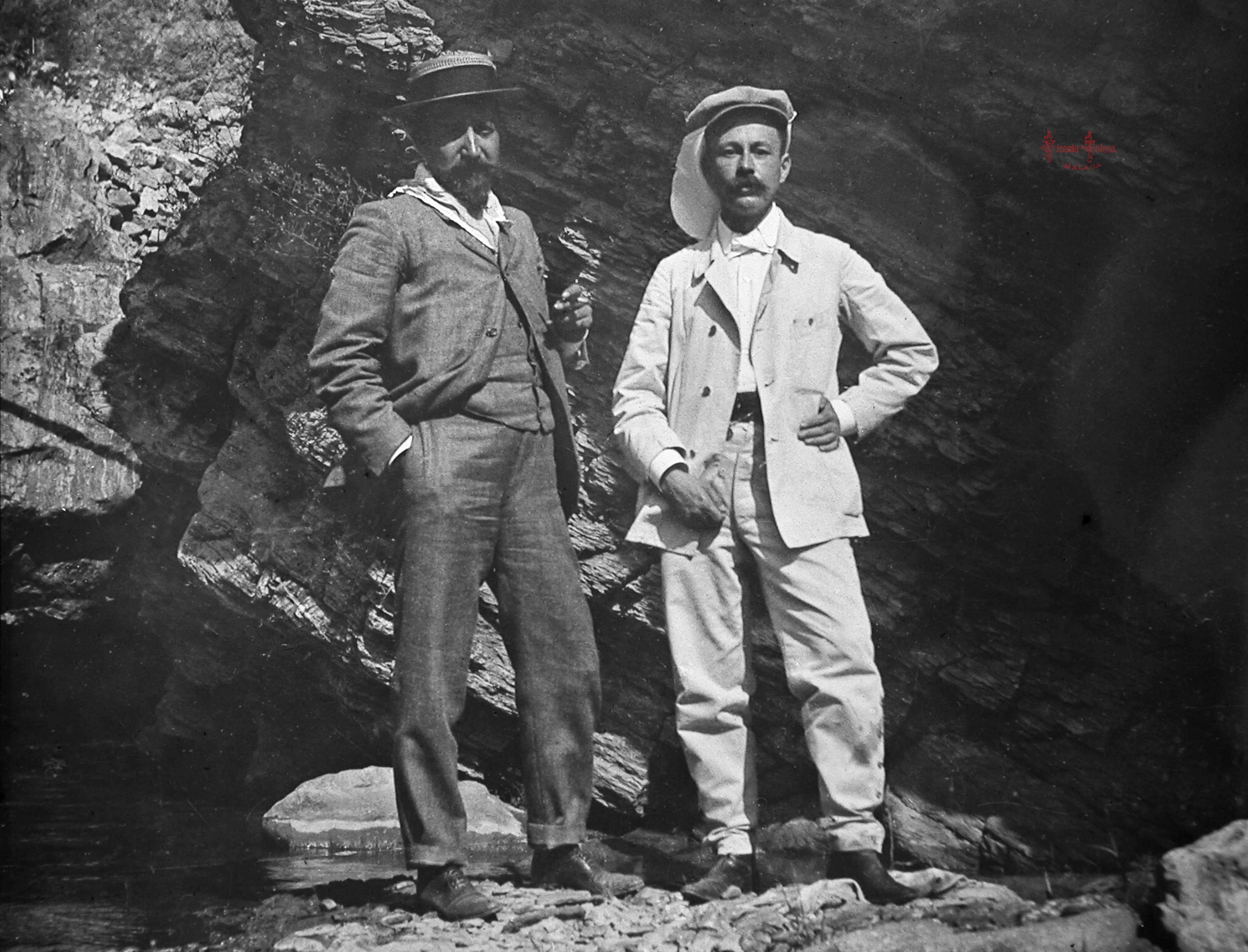 Lanjaron:  1903. (V.T. a la derecha)