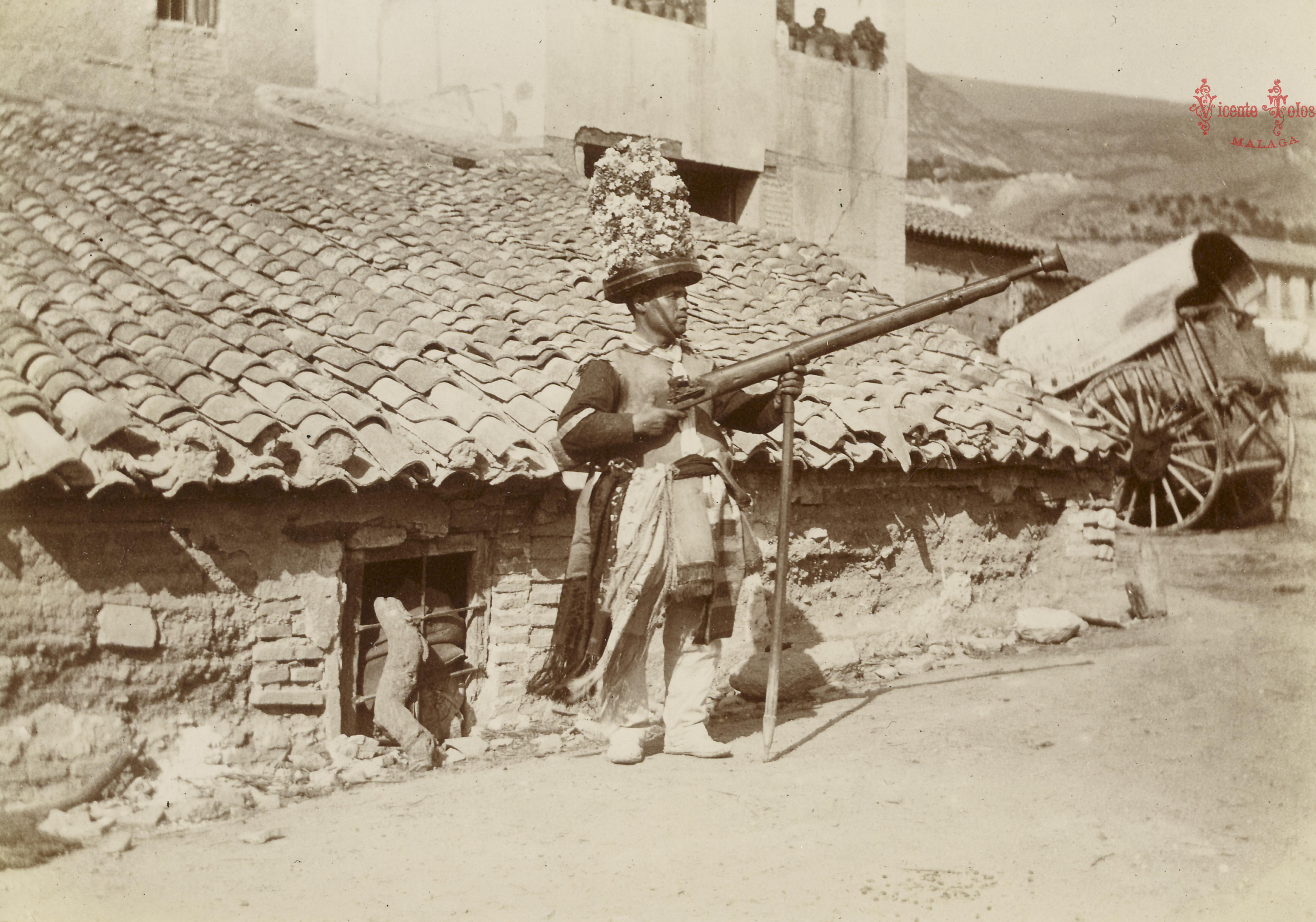 Beznar (Granada): Los mosqueteros. 1903