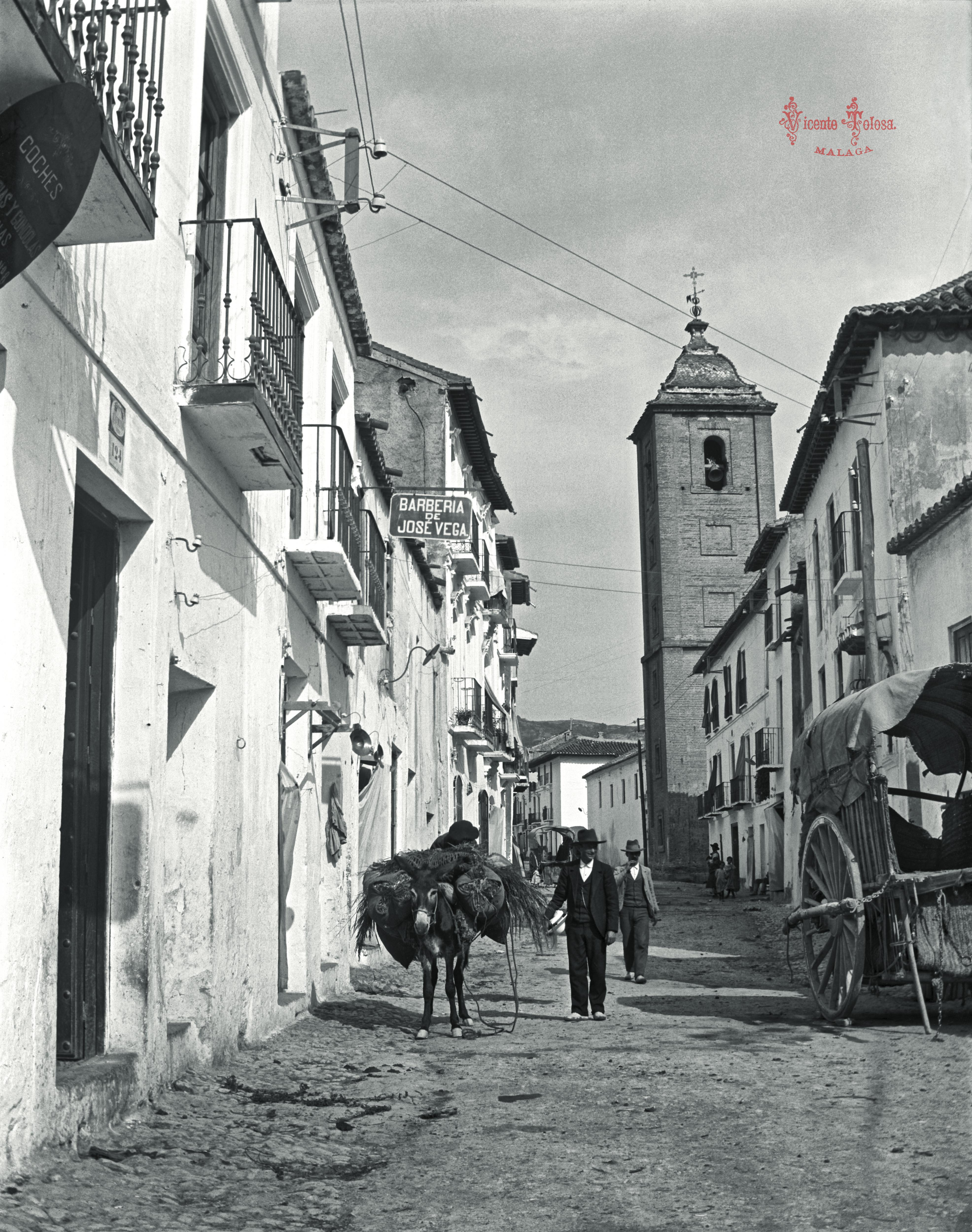 Lanjarón: 1905.  (negativo en vidrio)