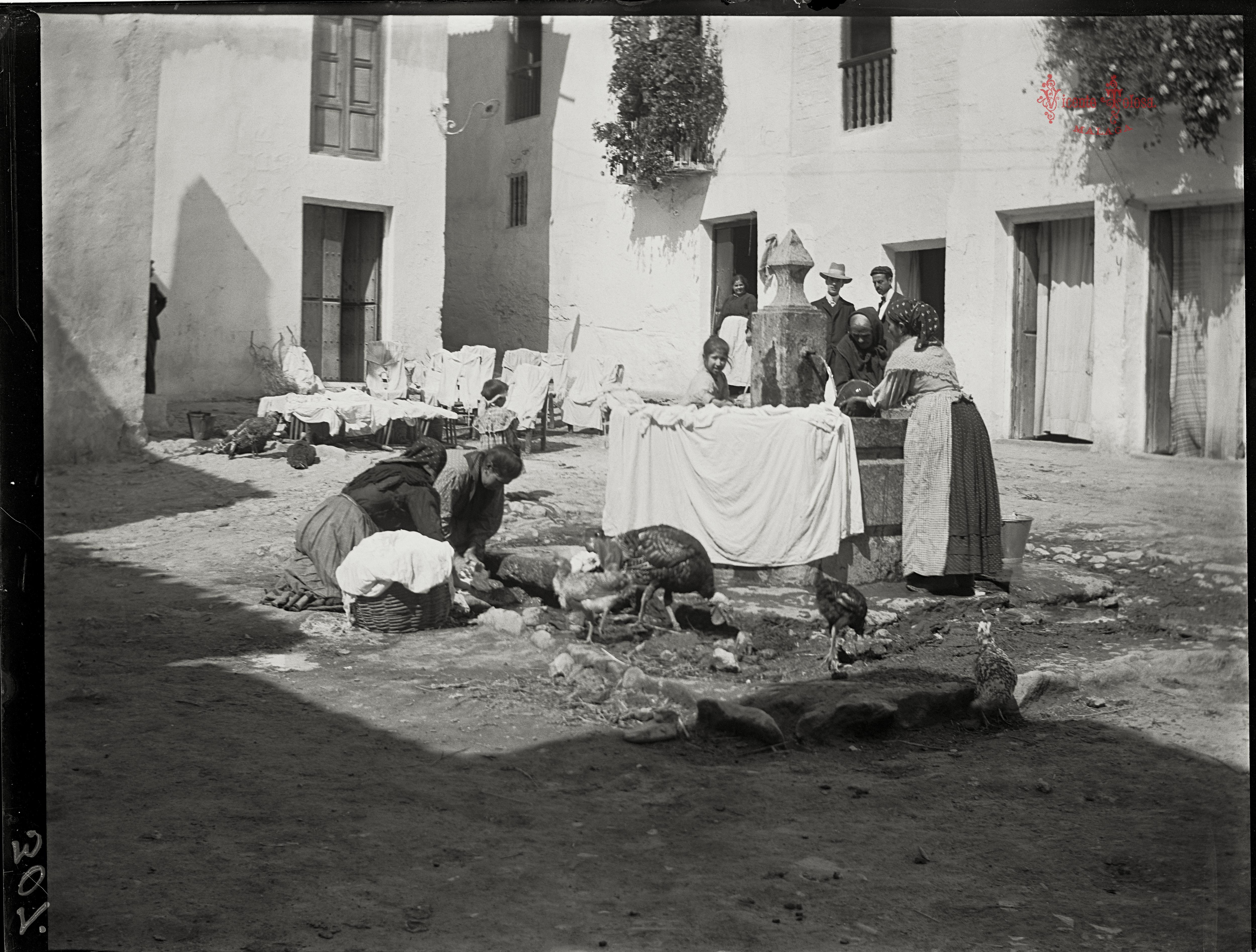 Lanjaron, 1905. (negativo en vidrio)