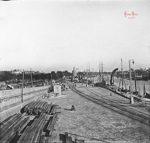 Sevilla: Muelle. 1906