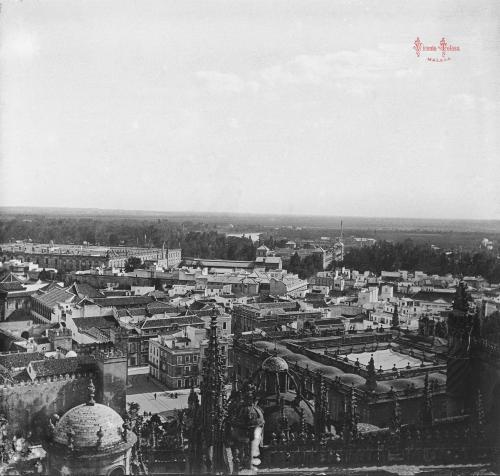 Sevilla: Vista desde la Giralda. 1906
