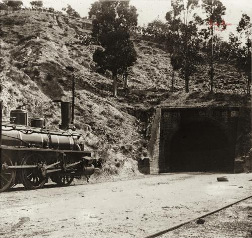 El Chorro: Boca del tunel. 1906