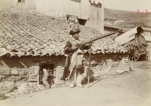 Beznar (Granada): Los mosqueteros. 1903
