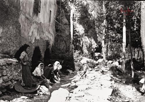 Lanjaron, 1905.  (negativo en vidrio)