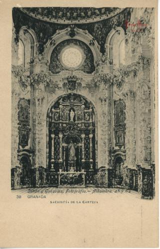 Granada. Postal