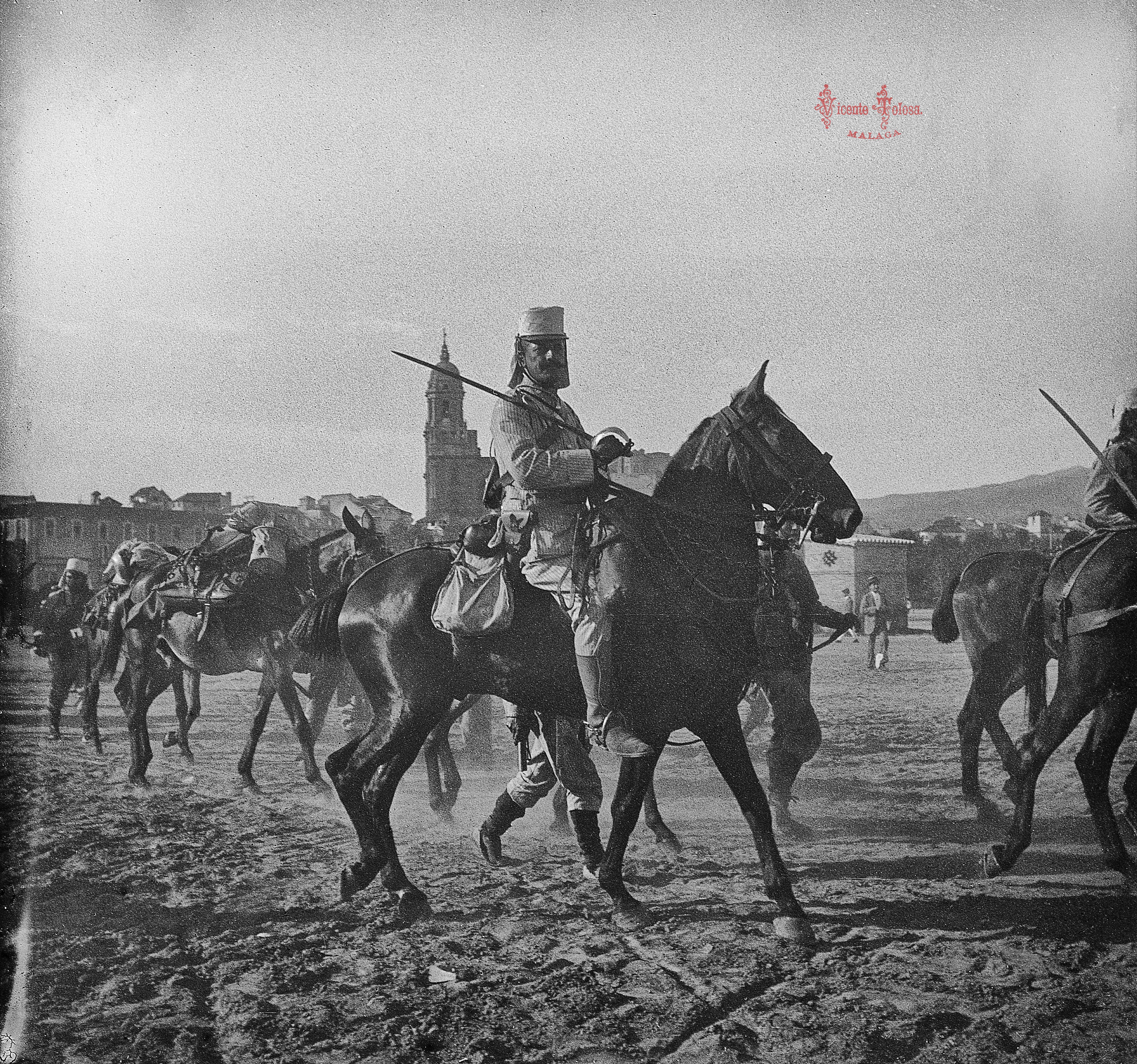 Malaga: Administracion Militar. 1909