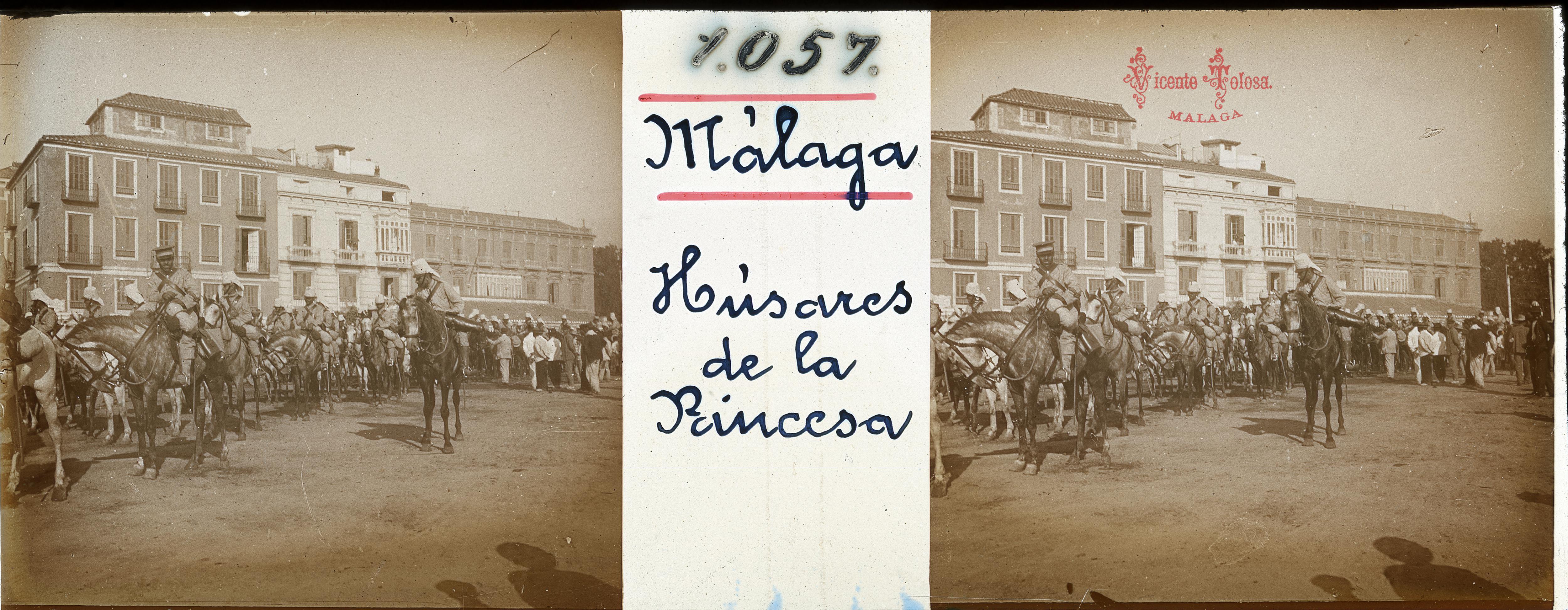Malaga: Husares de la Princesa. 1909