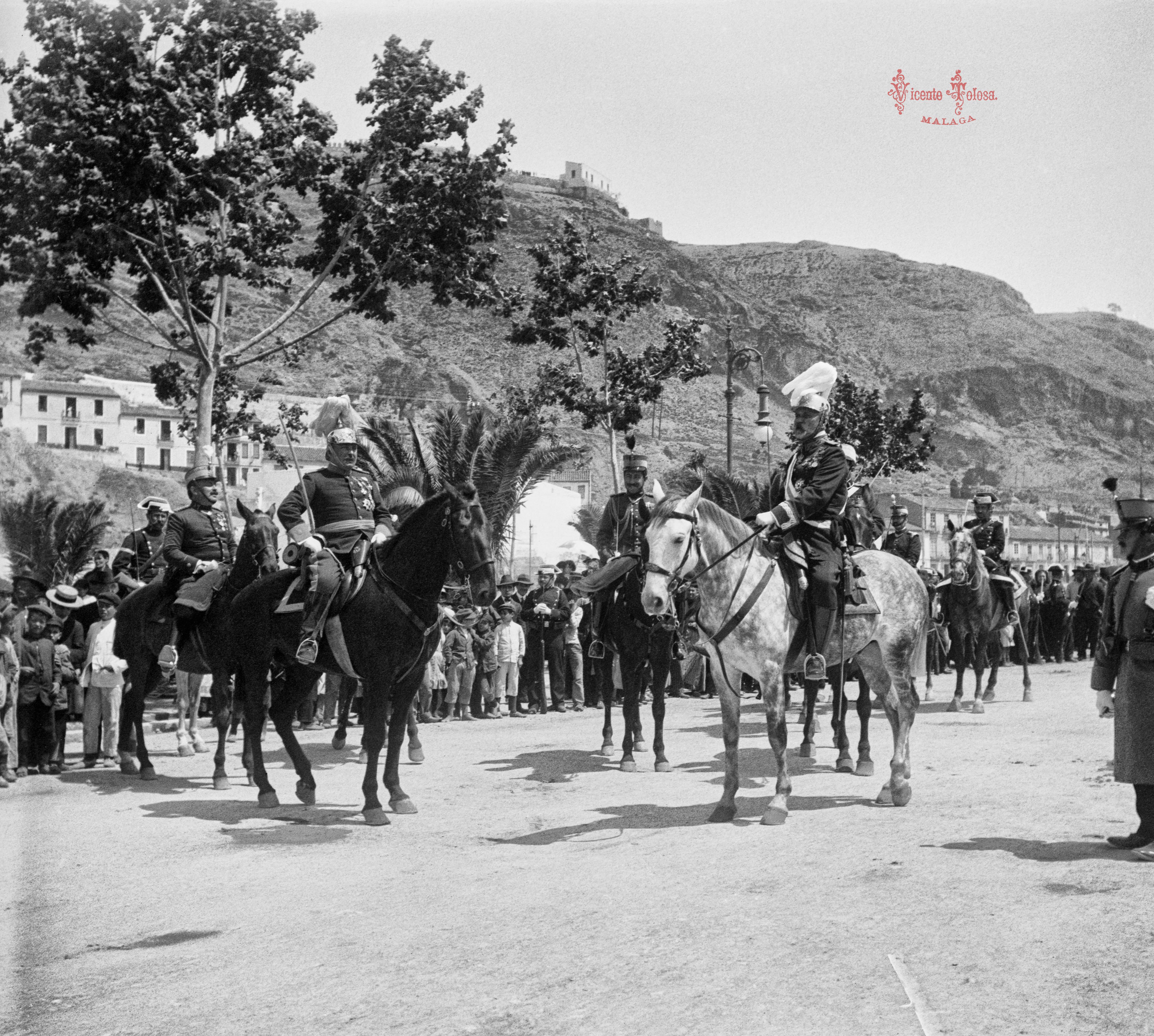 Málaga: Jura de bandera: General y G. M. 27-4-1913