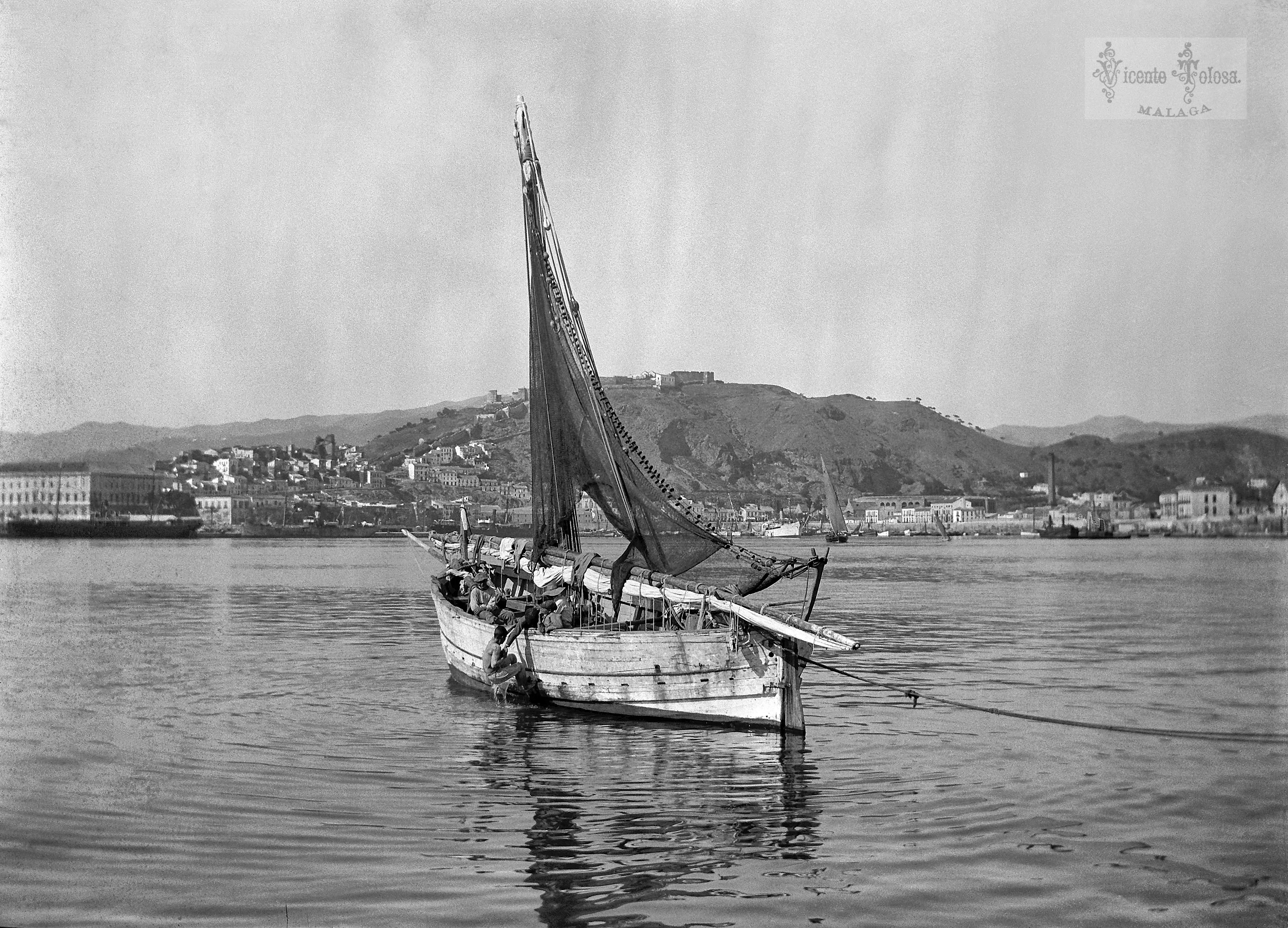 Málaga: 1903 (negativo en vidrio)