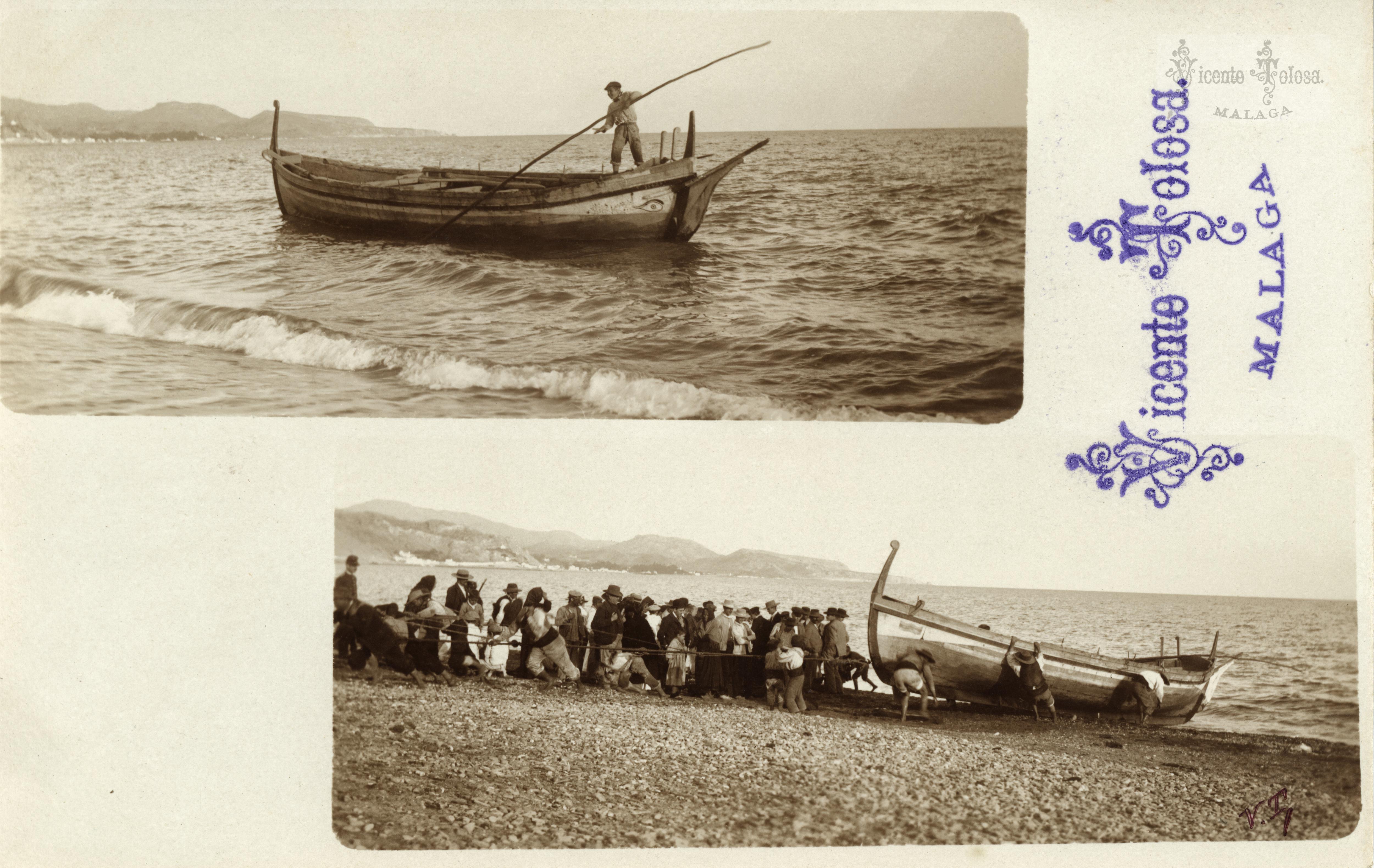 (Una de las postales que solia hacer con las fotografias)