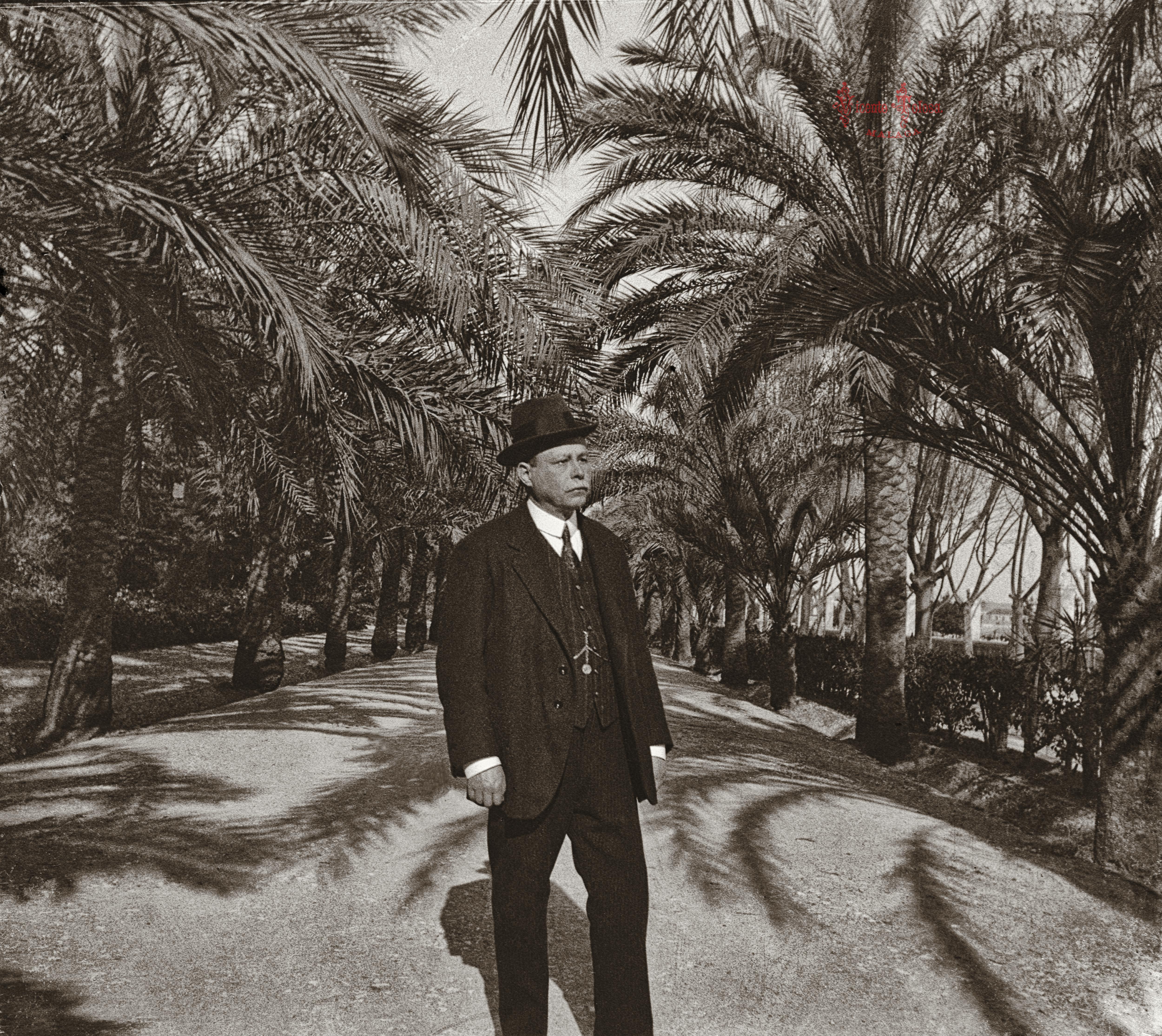 V.T. en el Parque. 1918