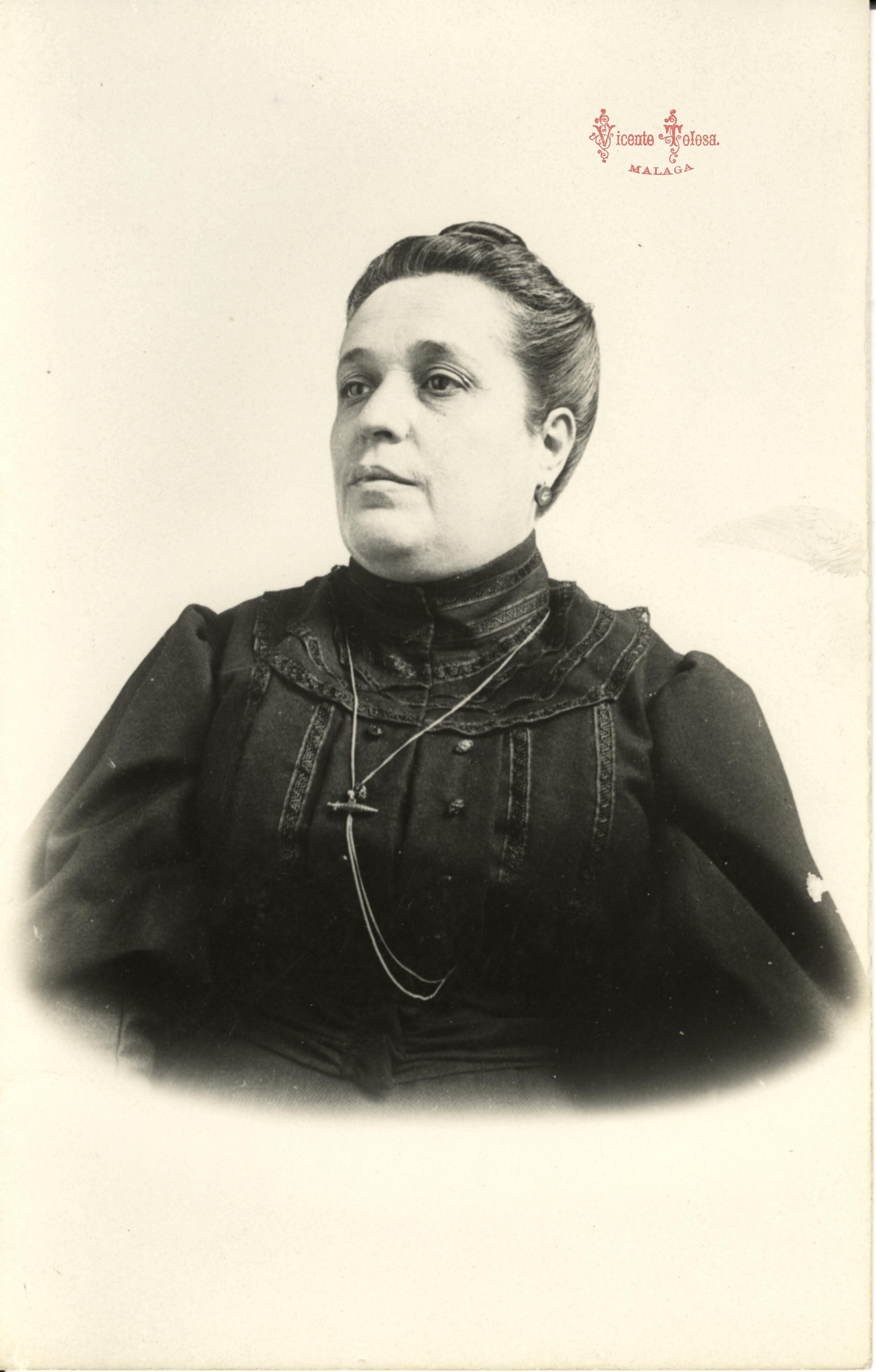 Malaga: Josefa Tolosa Elorduy, Bisabuela. 1908